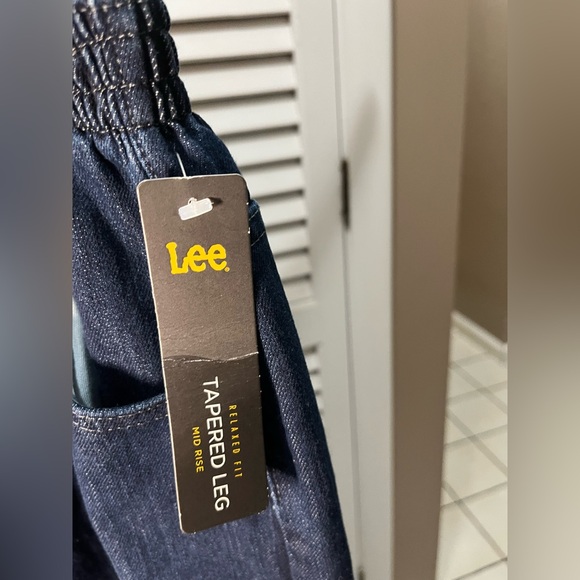 Lee Relaxed Fit Dark Indigo Jeans, 14 long - Picture 3 of 9